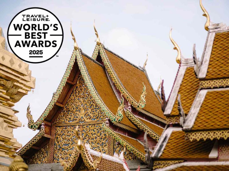 La Thaïlande brille aux Travel + Leisure World’s Best Awards 2025