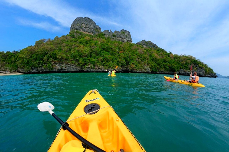 Kayak Parc d''Ang Thong, Koh Samui