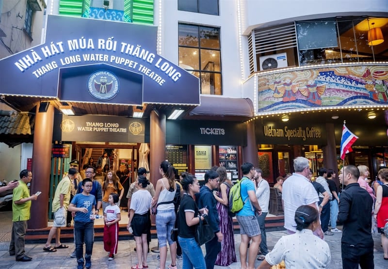 Theatre de marionnettes sur l''eau Thang Long