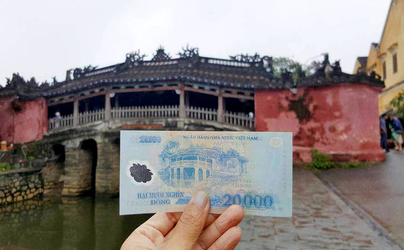 billet vietnamien de 20 000 VND hoi an 