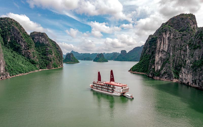 La baie d’Halong
