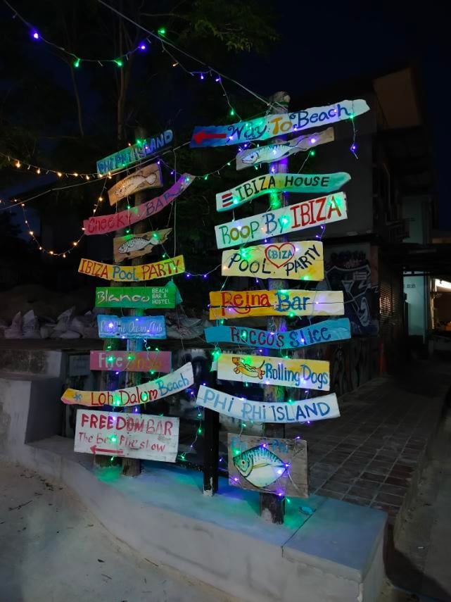 nuit à koh phi phi