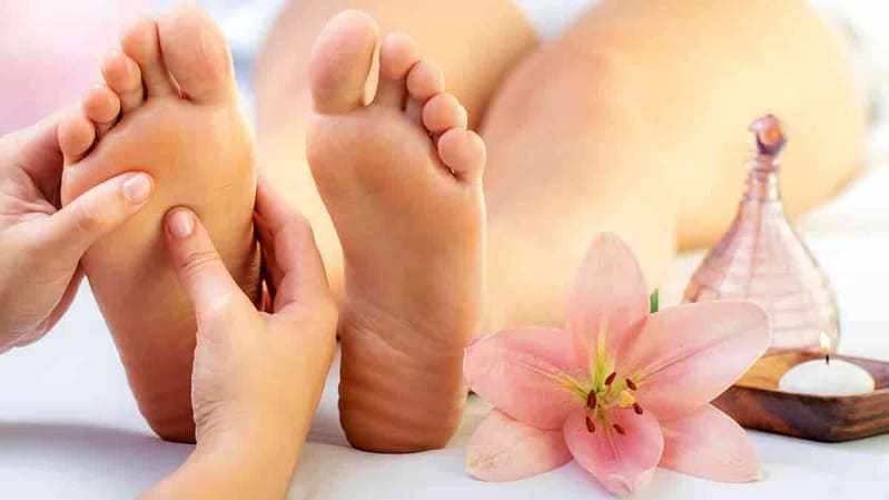 Massage des pieds 