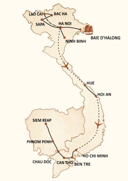 Vietnam & Cambodge 21 jours