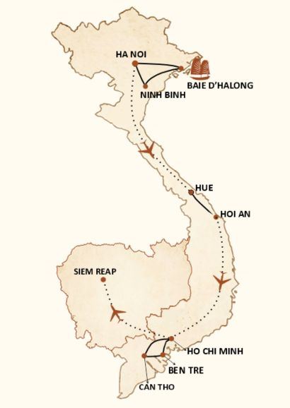 Vietnam et Cambodge 2 semaines