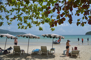 Relaxation dans ses belles plages