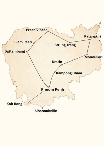 Cambodge en 3 semaines