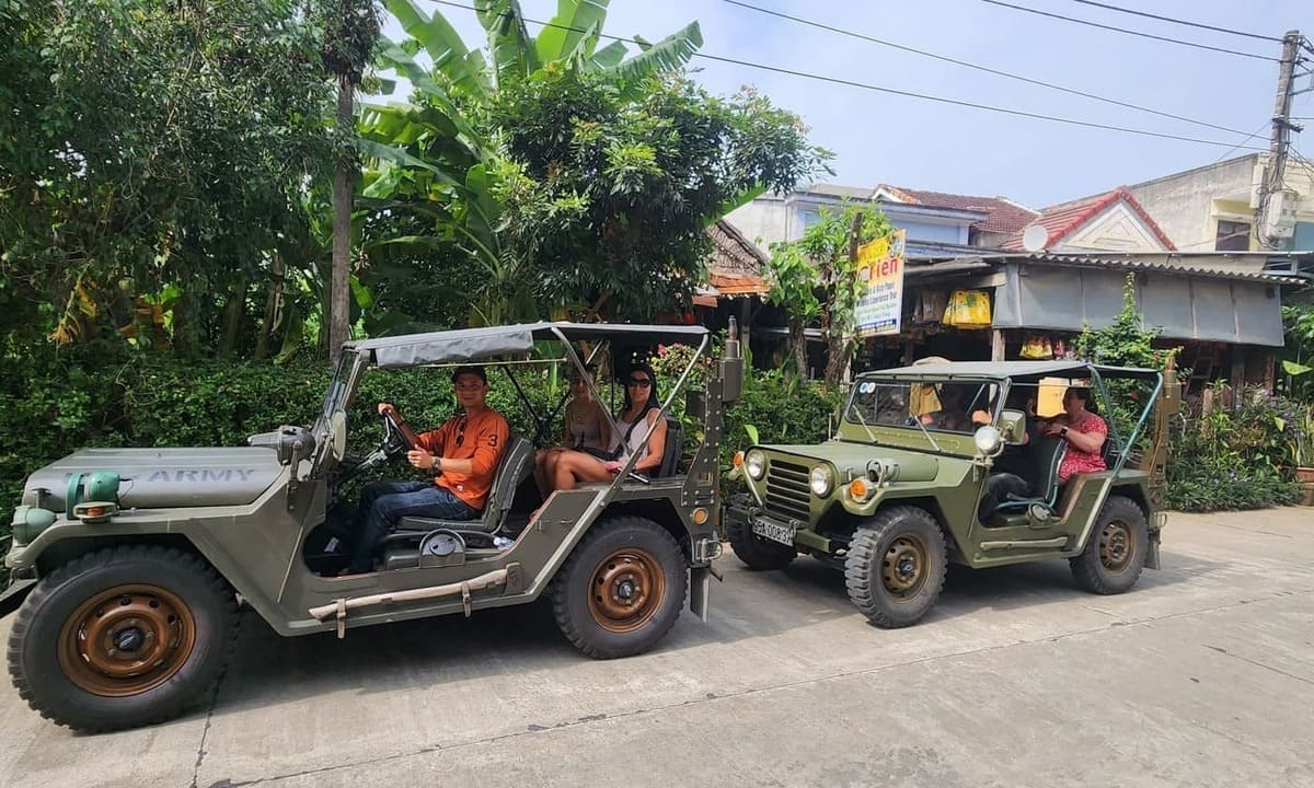 Circuit en Jeep dans la campagne de Hoi An