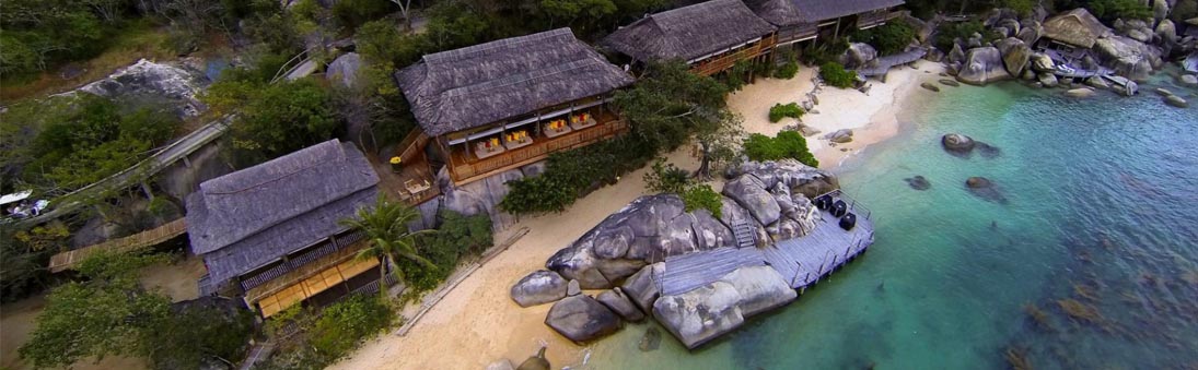 Le « Six Senses Ninh Van Bay », paradis de nature, calme et volupté