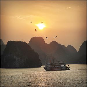 La merveilleuse baie d'Halong