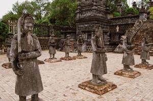 Le tombeau du rois Khai Dinh à Hue