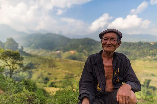 Un homme de l'ethnie Red Dao 5