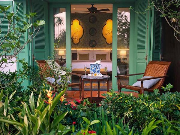 La terrace d'une chambre chez Ancient Hue  11