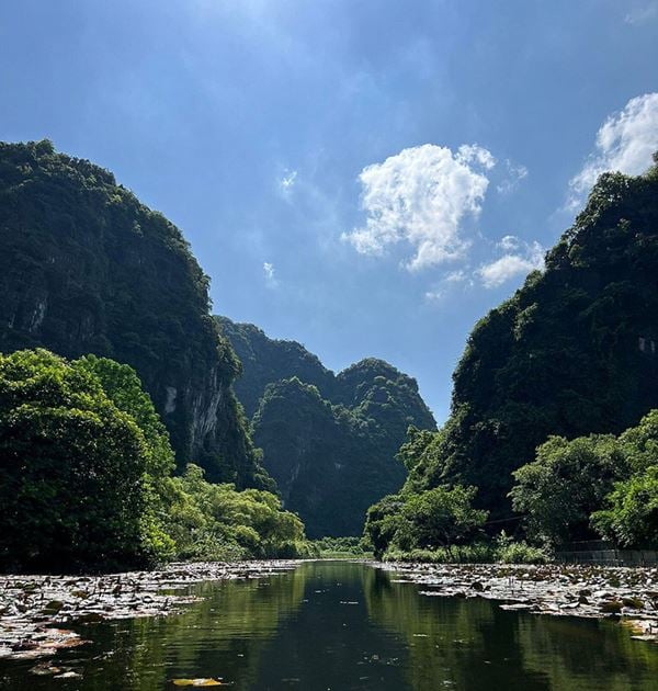 Paysage feériques à la baie d'Halong terrestre 4