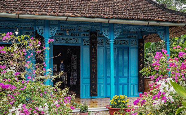 Une ancienne maison dans le delta du Meskong  11