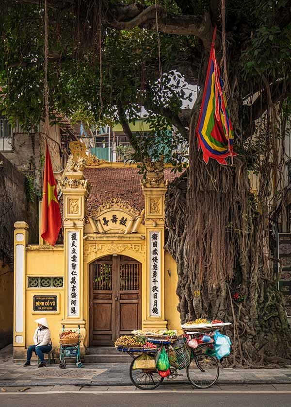Un temple dans le vieux quartier de Hanoi 11
