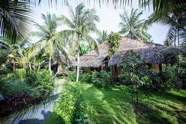 Un lodge au milieu de la nature dans le delta du Mékong 6