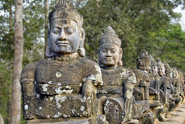 Un temple à Siem Reap