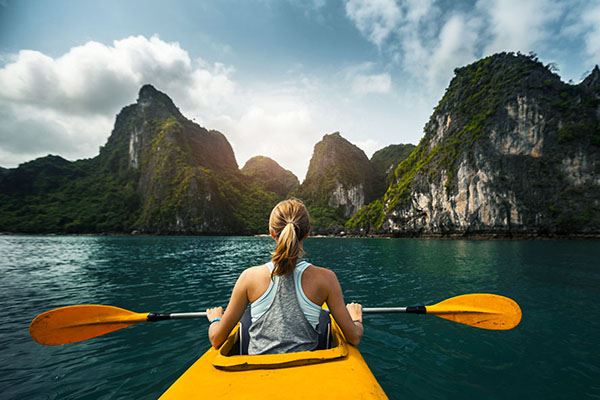 Visite de la baie d'Halong en kayak 4